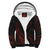 Kanaka Sherpa Hoodie - Frida Style - Red Black - Polynesian Pride