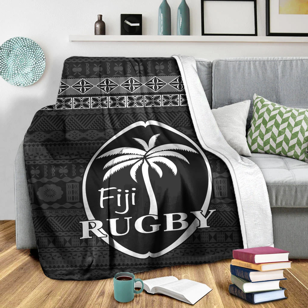 Fiji Rugby Premium Blanket Lifestyle 2022 Flying Fijians LT13 - Polynesian Pride