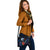 Federated States Of Micronesia Polynesian Shoulder Hand Bag - Blue Turtle Hibiscus - Polynesian Pride