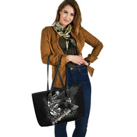 Samoa Polynesian Leather Tote Bag - Samoa Eagle - Polynesian Pride