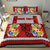 (Custom Personalised) Tonga Bedding Set Be Unique Version 03 Red LT13 - Polynesian Pride