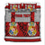 (Custom Personalised) Tonga Bedding Set Be Unique Version 03 Red LT13 - Polynesian Pride
