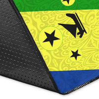 Vanuatu Malampa Province Area Rug - Flag Style - LT12 - Polynesian Pride