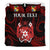 (Custom Personalised) Tonga Pattern Bedding Set Always Proud LT13 - Polynesian Pride