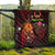 Pohnpei Polynesian Premium Quilt - Legend of Pohnpei (Red) - Polynesian Pride