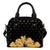 Kanaka Hibiscus Shoulder Handbag Gold - Rich Style One Size Gold - Polynesian Pride