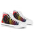 Chuuk State High Top Shoes - Tropical Hippie Style - Polynesian Pride