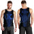 Kalihi Polynesian Men's Tank Top - Comely Style - AH Blue - Polynesian Pride