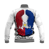 (Custom Personalised) Philippines Baseball Jacket All Saints' Day LT9 - Polynesian Pride