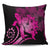 Hawaiian - Hawaii Turtle Hibiscus Polynesian Vintage Pillow Covers - Pink - AH Pillow Covers Black - Polynesian Pride