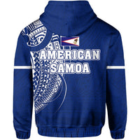 American Samoa Hoodie Polynesian Coat of Arms - Polynesian Pride