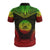 American Samoa Custom Polo Shirt Amerika Samoa Seal Polynesian Chief Tattoo Reggae Version - Polynesian Pride