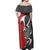 Aotearoa Silver Fern Maori Matching Dress and Hawaiian Shirt - Polynesian Pride