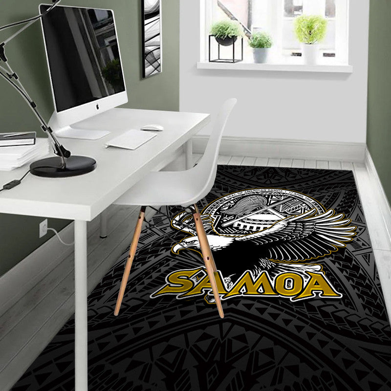 Seal of American Samoa Area Rug LT6 - Polynesian Pride