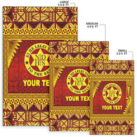 (Custom Personalised) Tonga Niuatoputapu High School Area Rugs Simplified Version LT8 - Polynesian Pride