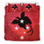 Papua New Guinea Duvet Cover Set - Papua New Guinea Flag Papua New Guinea Red Red - Polynesian Pride