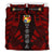 Tonga Duvet Cover Set - Polynesian Tattoo Red - Polynesian Pride