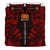 Papua New Guinea Duvet Cover Set - Polynesian Tattoo Red - Polynesian Pride