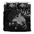 Papua New Guinea Duvet Cover Set - Papua New Guinea Flag & Coat Of Arms Black Black - Polynesian Pride