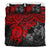 Tonga Polynesian Duvet Cover Set - Red Turtle - Polynesian Pride