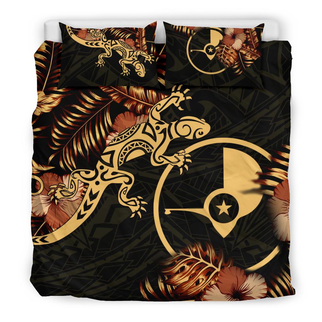 Polynesian Duvet Cover Set - Yap Duvet Cover Set Lizrad Lucky - Polynesian Pride
