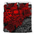 Polynesian Duvet Cover - Samoa Bedding Set - Red Turtle Flowing - Polynesian Pride