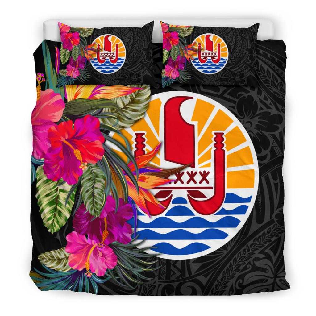 Tahiti Bedding Set - Polynesian Hibiscus Pattern - Polynesian Pride