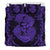 Hawaii Anchor Hibiscus Flower Vintage Bedding Set - AH - Purple - Polynesian Pride