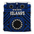 Cook Island Bedding Set - Seal With Polynesian Tattoo Style ( Blue) - Polynesian Pride