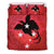 Papua New Guinea Duvet Cover Set - Papua New Guinea Flag Papua New Guinea Red - Polynesian Pride