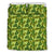 Hawaiian Tropical Leaf Polynesian Bedding Set Black - Polynesian Pride