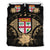 Fiji Duvet Cover Set - Fiji Flag & Gold Hibiscus - Polynesian Pride