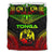 Tonga Polynesian Chief Duvet Cover Set - Reggae Version Art - Polynesian Pride