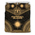 Marshall Islands Polynesian Chief Duvet Cover Set - Gold Version Gold - Polynesian Pride