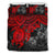 Tonga Polynesian Duvet Cover Set - Red Turtle - Polynesian Pride