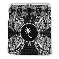 Polynesian Bedding Set - Chuuk Duvet Cover Set Map Black - Polynesian Pride