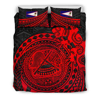 Polynesian Bedding Set - American Samoa Duvet Cover Polynesian Lizard - Polynesian Pride