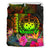 Samoa Polynesian Bedding Set - Hibiscus and Banana Leaves - Polynesian Pride