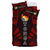 Tonga Duvet Cover Set - Polynesian Tattoo Red - Polynesian Pride