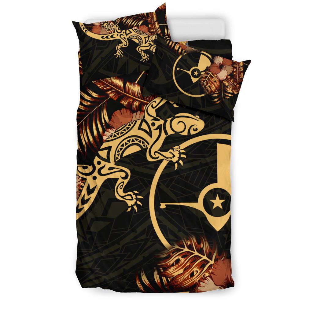 Polynesian Duvet Cover Set - Yap Duvet Cover Set Lizrad Lucky - Polynesian Pride
