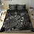 Polynesian Bedding Set - Tonga Duvet Cover Set Black Color - Polynesian Pride