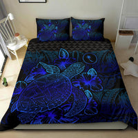 Polynesian Bedding Set - Chuuk Duvet Cover Set Blue Color - Polynesian Pride