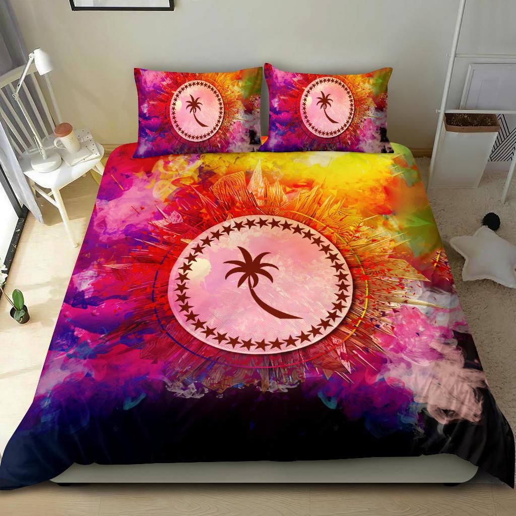 Polynesian Bedding Set Chuuk Duvet Cover Set Bright Style - Polynesian Pride