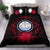 Marshall Island Duvet Cover Set - Marshall Island Seal & Red Hibiscus - Polynesian Pride