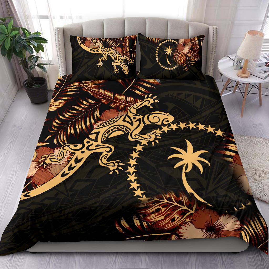Polynesian Duvet Cover Set - Chuuk Duvet Cover Set Lizrad Lucky - Polynesian Pride