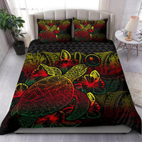 Polynesian Bedding Set - Chuuk Duvet Cover Set Reggae Color - Polynesian Pride