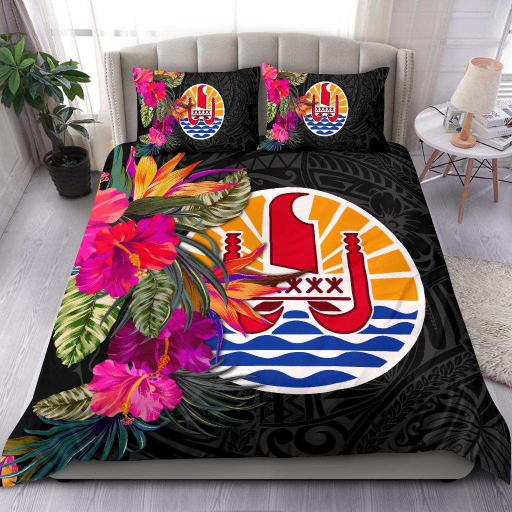 Tahiti Bedding Set - Polynesian Hibiscus Pattern - Polynesian Pride