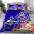 Samoa Bedding Set - Turtle Plumeria (Blue) - Polynesian Pride