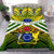 Cook Islands Rugby Bedding Set Spirit Art - Polynesian Pride
