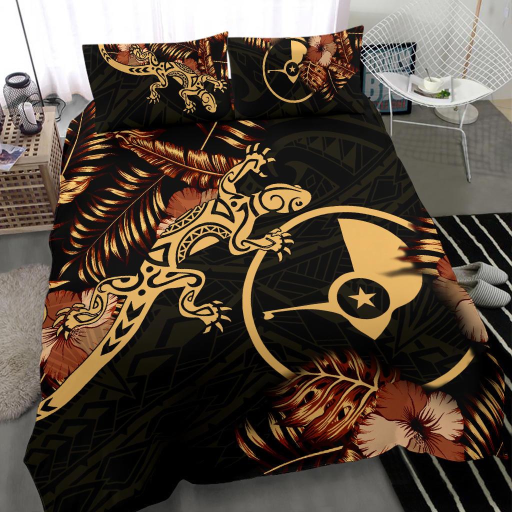 Polynesian Duvet Cover Set - Yap Duvet Cover Set Lizrad Lucky - Polynesian Pride